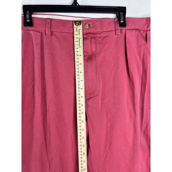 Polo Ralph Lauren Mens Coral Classic Pleated Fit Pants Sz 42T×36 Read - Picture 8 of 16